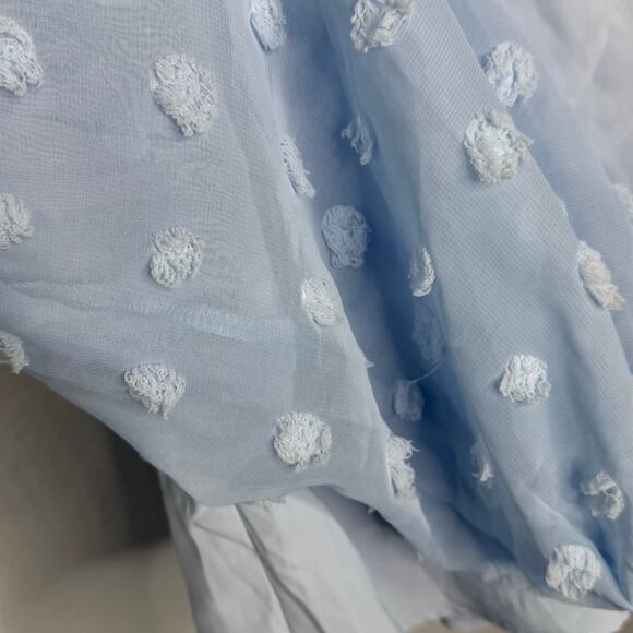 NWT Peach light blue top size S - Picture 4 of 7